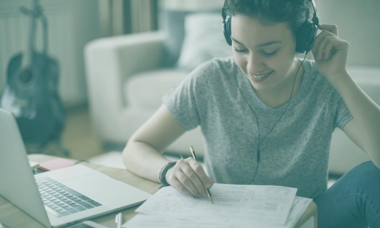 Студенти під час групового завдання на онлайн-занятті